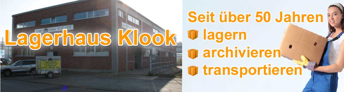 Lagerhaus Klook - 50 Jahre lagern, archivieren, transportieren in Hamburg